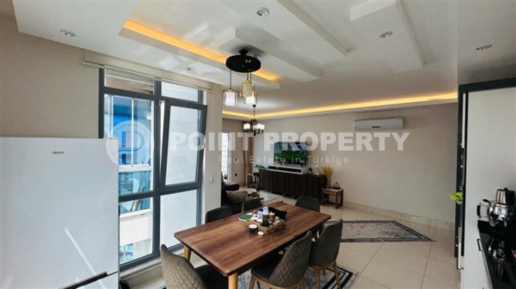 Меблированные апартаменты с двумя спальными комнатами в жилом комплексе с инфраструктурой отельного типа, в районе Тосмур-id-5141-фото-3