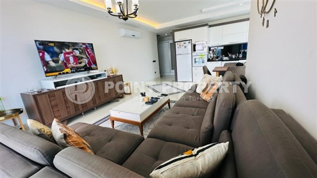 Меблированные апартаменты с двумя спальными комнатами в жилом комплексе с инфраструктурой отельного типа, в районе Тосмур-id-5141-фото-4