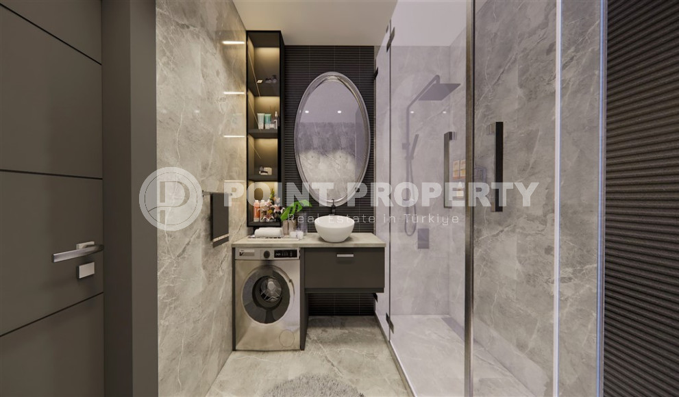 Новый проект: квартиры разных планировок в комплексе с инфраструктурой в районе Алании – Газипаша-id-1413-фото-19