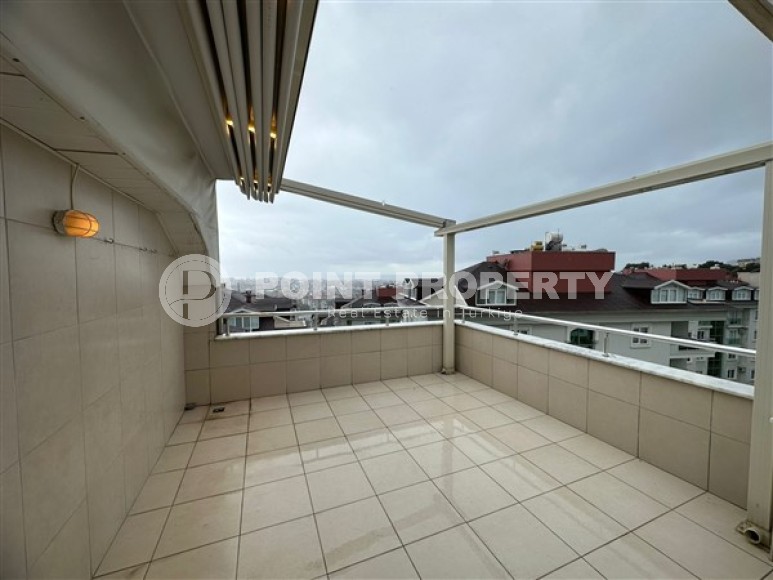 Двухуровневые апартаменты с пятью спальными комнатами и видовой террасой в районе города Аланья - нижняя Оба-id-5147-фото-12