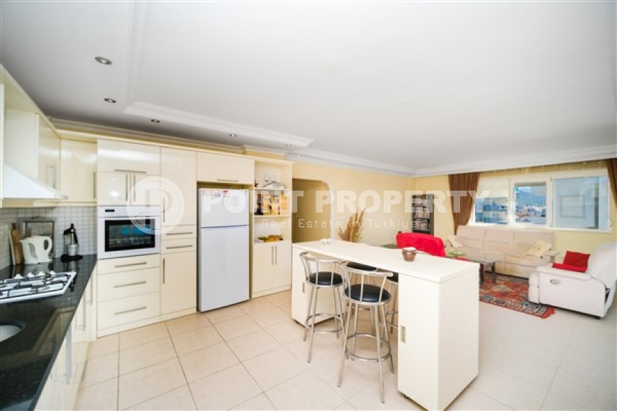 Прекрасные светлые апартаменты с двумя спальными комнатами и видом на Средиземное море, в районе Джикджилли-id-5149-фото-3