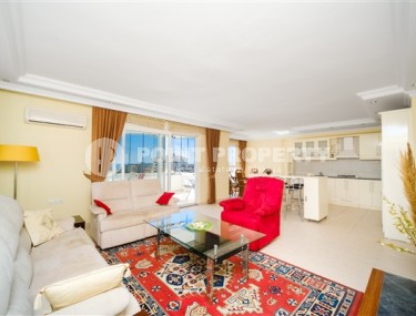 Прекрасные светлые апартаменты с двумя спальными комнатами и видом на Средиземное море, в районе Джикджилли-id-5149-фото-4