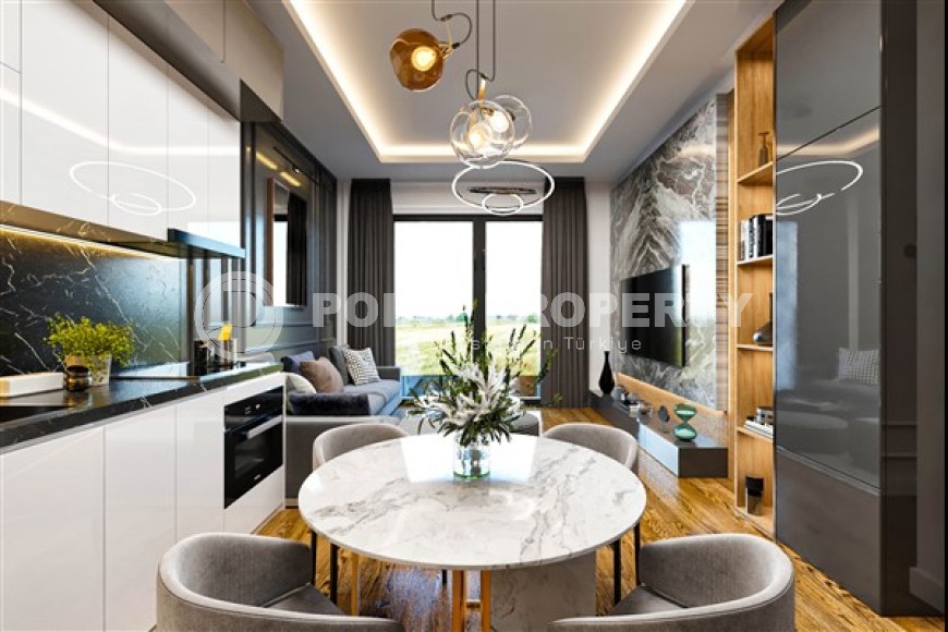 Инвестиционный проект апартаменты с планировками 1+1, 2+1, 2+1 дуплекс, в современном жилом комплексе района Паяллар-id-5151-фото-4