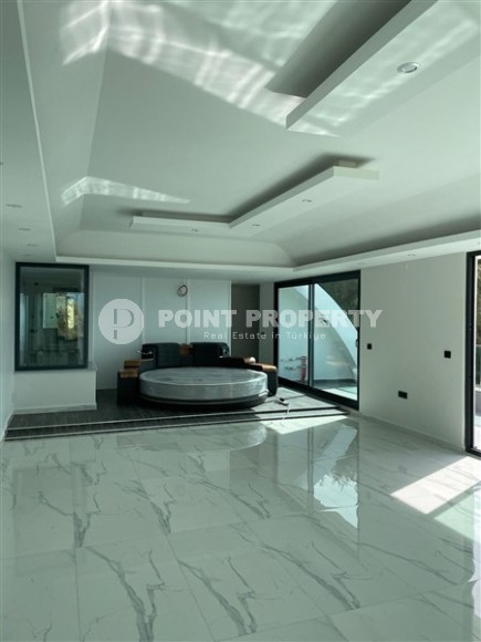 Luxurious three-storey villa with an infinity pool in a prestigious area of Alanya - Kargicak and 600 meters from the sea-id-5152-photo-5