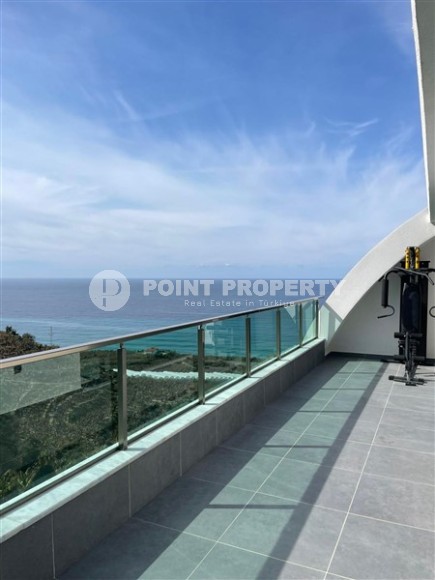 Luxurious three-storey villa with an infinity pool in a prestigious area of Alanya - Kargicak and 600 meters from the sea-id-5152-photo-12