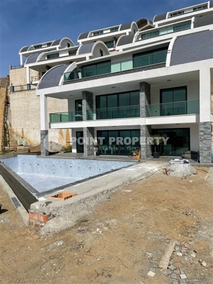 Luxurious three-storey villa with an infinity pool in a prestigious area of Alanya - Kargicak and 600 meters from the sea-id-5152-photo-15