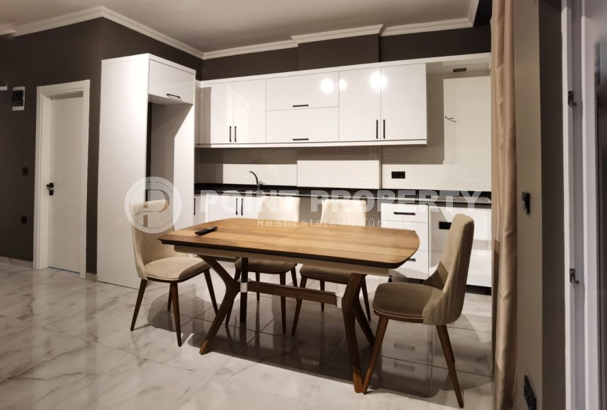 Стильная двухуровневая квартира с дизайнерским ремонтом на 9-м этаже с мансардой в районе Авсаллар-id-5157-фото-6