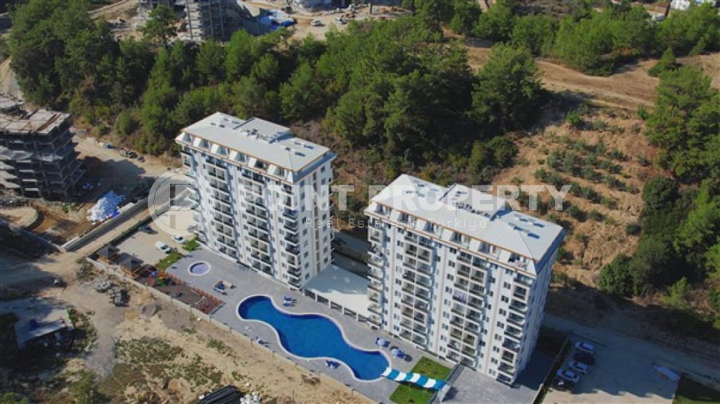 Стильная двухуровневая квартира с дизайнерским ремонтом на 9-м этаже с мансардой в районе Авсаллар-id-5157-фото-14