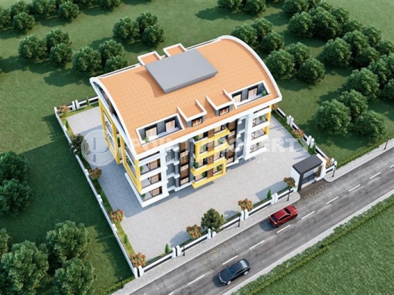 Апартаменты с планировками 2+1, 3+1 дуплекс , в новом жилом комплексе на завершающем этапе строительства, в районе города Аланья - Паяллар-id-5159-фото-7