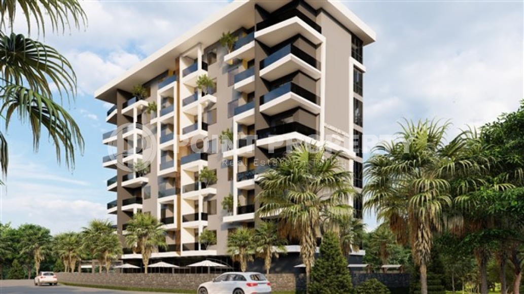 Investment project at the final stage of construction in the Avsallar area, apartments with layouts 1+1, duplex 2+1, duplex 3+1-id-5160-photo-1