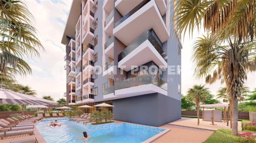 Investment project at the final stage of construction in the Avsallar area, apartments with layouts 1+1, duplex 2+1, duplex 3+1-id-5160-photo-13