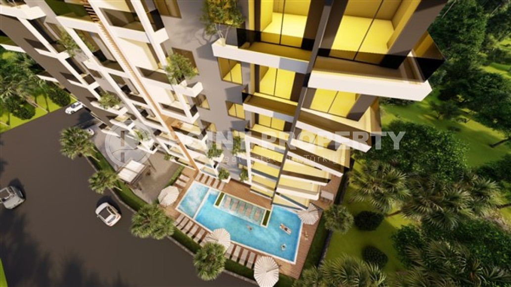 Investment project at the final stage of construction in the Avsallar area, apartments with layouts 1+1, duplex 2+1, duplex 3+1-id-5160-photo-15