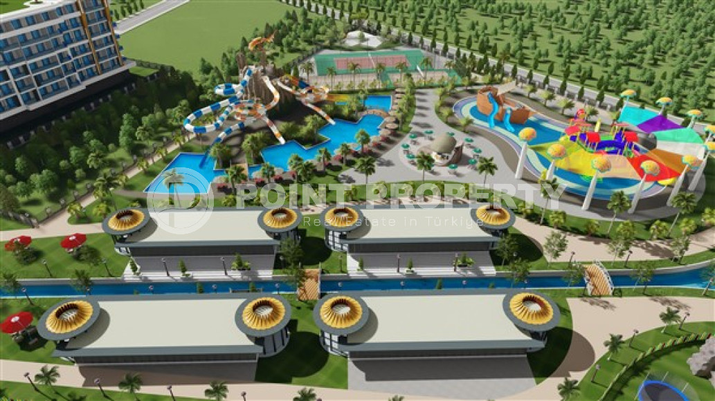 Cozy apartments, spacious townhouses and luxury villas in a new premium complex under construction in the Turkler area, 300 meters from the sea.-id-1054-photo-13
