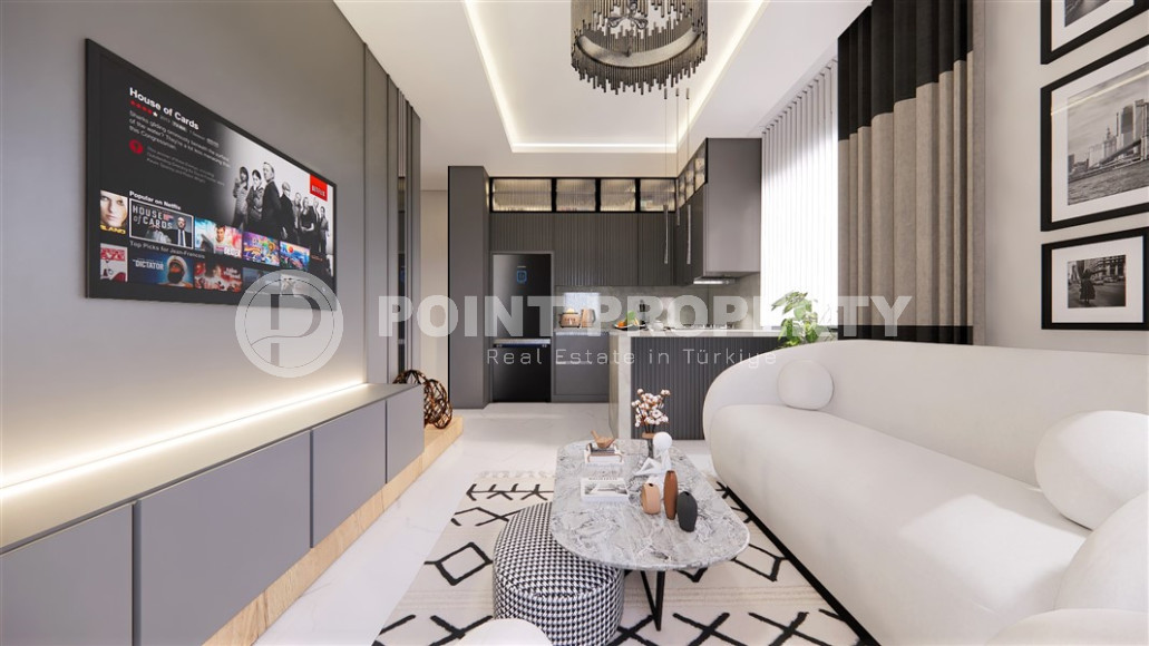 Новый проект: квартиры разных планировок в комплексе с инфраструктурой в районе Алании – Газипаша-id-1413-фото-14