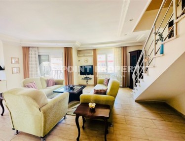 Светлая двухуровневая квартира 4+1, общей площадью 220 м2, на 4-м этаже с мансардой в центре района Оба-id-5163-фото-3