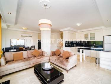 Атмосферная двухуровневая квартира на 4-м этаже с мансардой, с открытой панорамной террасой с видом на Торосские горы-id-5173-фото-3