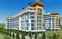 Cozy apartments, spacious townhouses and luxury villas in a new premium complex under construction in the Turkler area, 300 meters from the sea.-id-1054-photo-15