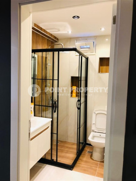 Spacious three-room apartment, 120m² with access to the garden in the center of Alanya, 400m from Cleopatra Beach, Alanya-id-1414-photo-15