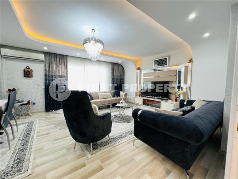 Панорамный дуплекс с видом на море на 10-м этаже с мансардой, район Махмутлар-id-5175-фото-2