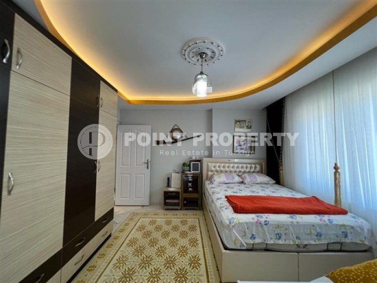 Панорамный дуплекс с видом на море на 10-м этаже с мансардой, район Махмутлар-id-5175-фото-4