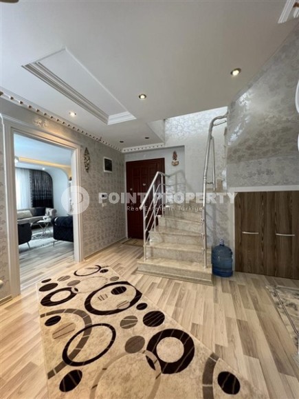 Панорамный дуплекс с видом на море на 10-м этаже с мансардой, район Махмутлар-id-5175-фото-8