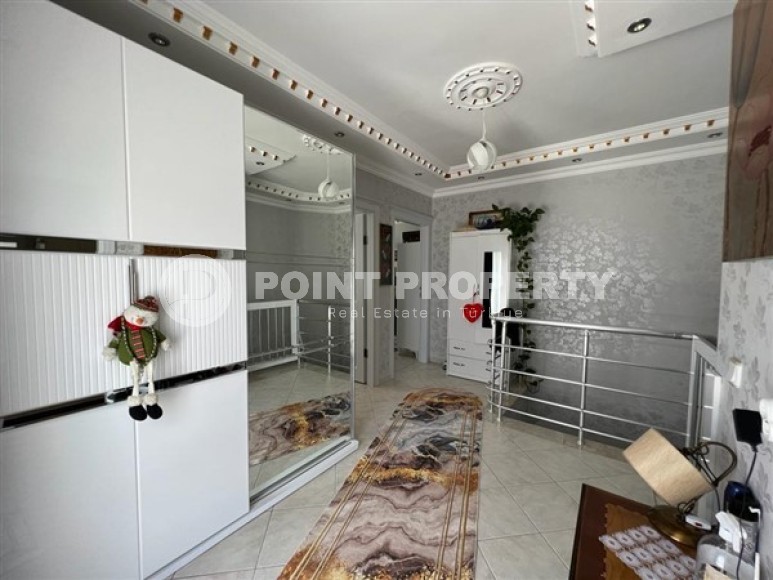 Панорамный дуплекс с видом на море на 10-м этаже с мансардой, район Махмутлар-id-5175-фото-9