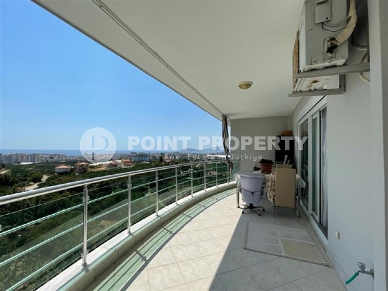 Панорамный дуплекс с видом на море на 10-м этаже с мансардой, район Махмутлар-id-5175-фото-12