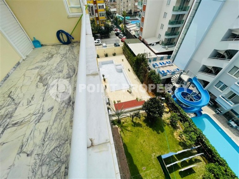 Благоустроенные апартаменты с двумя спальными комнатами и отдельной кухней, в центре города Аланья-id-5177-фото-8