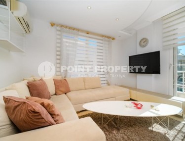 Прекрасная светлая двухуровневая квартира 3+1, общей площадью 140 м2, в самом центре Аланьи-id-5183-фото-3