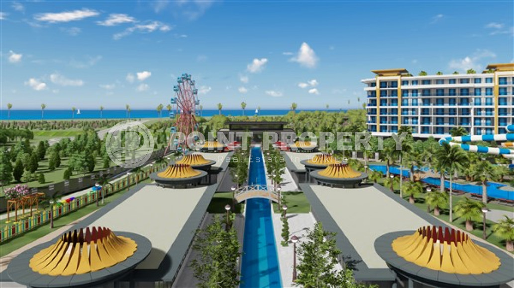 Уютные апартаменты, просторные таунхаусы и шикарные виллы в новом строящемся комплексе премиум-класса в районе Тюрклер в 300 метрах от моря.-id-1054-фото-17