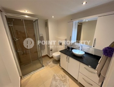 Двухуровневые, меблированные апартаменты с двумя спальными комнатами в районе Демирташ-id-5194-фото-5