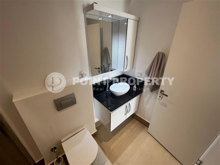 Двухуровневые, меблированные апартаменты с двумя спальными комнатами в районе Демирташ-id-5194-фото-7