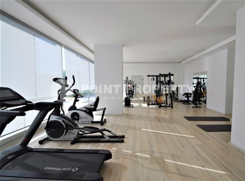 Двухуровневые, меблированные апартаменты с двумя спальными комнатами в районе Демирташ-id-5194-фото-11