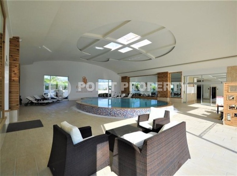 Двухуровневые, меблированные апартаменты с двумя спальными комнатами в районе Демирташ-id-5194-фото-13