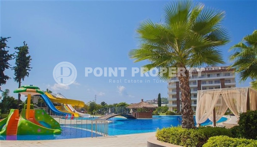 Двухуровневые, меблированные апартаменты с двумя спальными комнатами в районе Демирташ-id-5194-фото-20