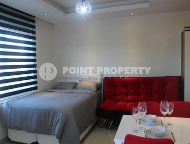 Стильная квартира- студия в современном жилом комплексе, в районе города Аланья - Авсаллар-id-5197-фото-5