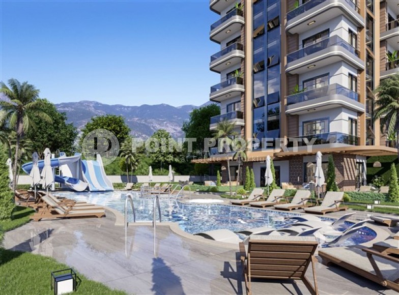 Элитные апартаменты разных планировок в современном жилом комплексе на этапе строительства, в районе Кестель-id-5198-фото-1