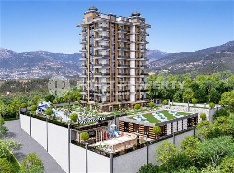 Элитные апартаменты разных планировок в современном жилом комплексе на этапе строительства, в районе Кестель-id-5198-фото-9