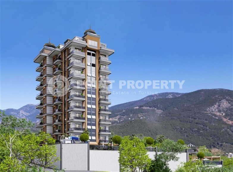 Элитные апартаменты разных планировок в современном жилом комплексе на этапе строительства, в районе Кестель-id-5198-фото-11