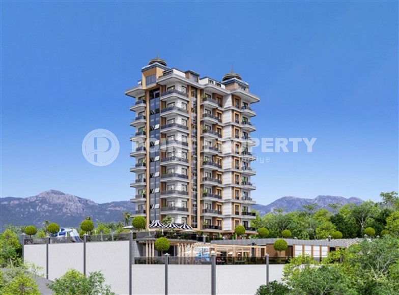 Элитные апартаменты разных планировок в современном жилом комплексе на этапе строительства, в районе Кестель-id-5198-фото-12