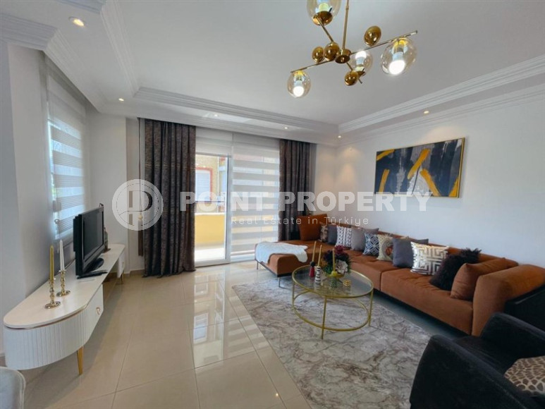 Готовая к проживанию, квартира с двумя спальнями, 120м² в 250м от моря в районе Оба, Алания-id-1416-фото-3