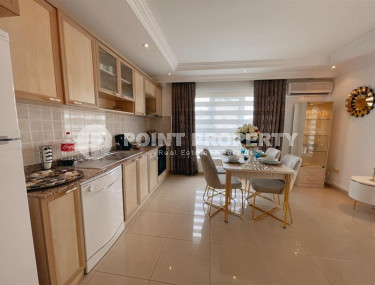 Готовая к проживанию, квартира с двумя спальнями, 120м² в 250м от моря в районе Оба, Алания-id-1416-фото-4