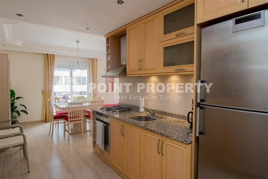 Уютные апартаменты с двумя спальными комнатами в знаменитом районе города Аланья - нижняя Оба-id-5200-фото-3