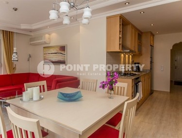 Уютные апартаменты с двумя спальными комнатами в знаменитом районе города Аланья - нижняя Оба-id-5200-фото-4