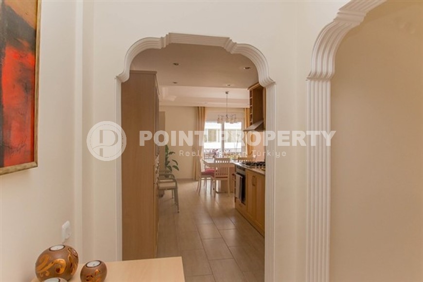 Уютные апартаменты с двумя спальными комнатами в знаменитом районе города Аланья - нижняя Оба-id-5200-фото-9