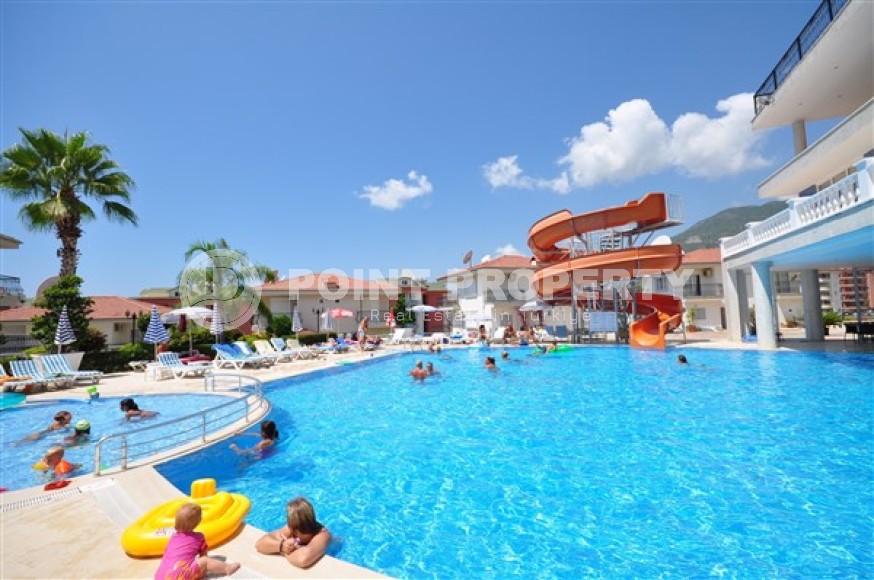 Просторные апартаменты с двумя спальными комнатами в жилом комплексе с инфраструктурой отельного типа, в районе Джикджилли-id-5202-фото-15