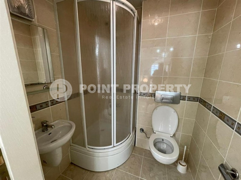 Готовая к проживанию, квартира с двумя спальнями, 120м² в 250м от моря в районе Оба, Алания-id-1416-фото-9