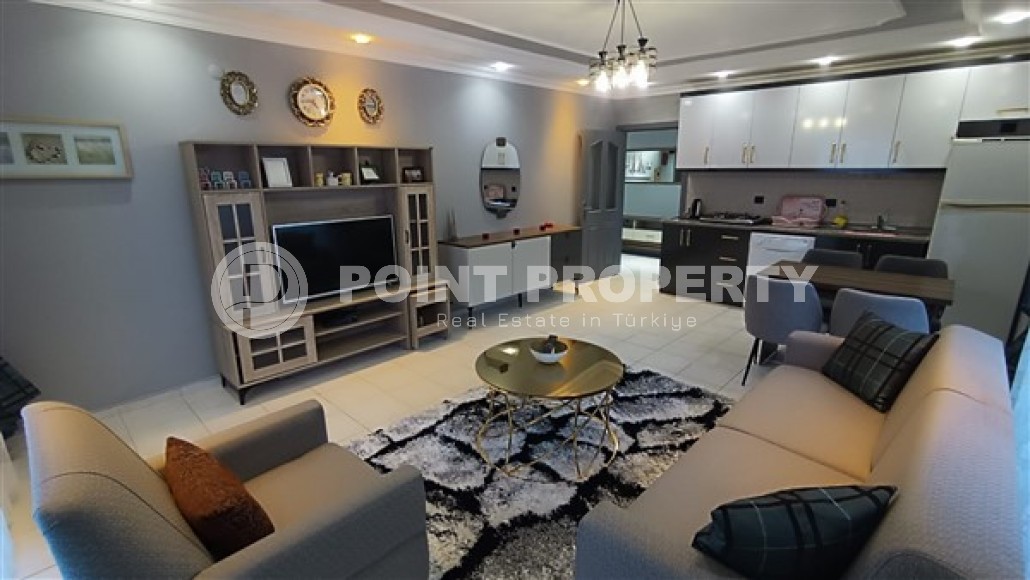 Комфортабельная квартира 2+1, общей площадью 120 м2, в центре зеленого благоустроенного района Аланьи - Тосмур-id-5204-фото-4