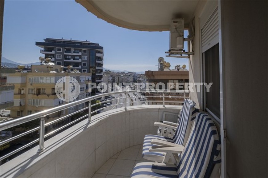 Комфортабельные апартаменты с двумя спальными комнатами в центре города Аланья-id-5205-фото-12