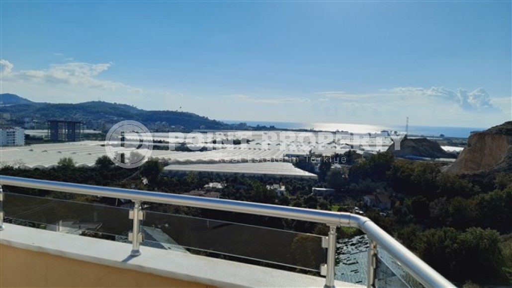 Просторный дуплекс с большой открытой террасой в спокойном районе Аланьи - Демирташ-id-5209-фото-14